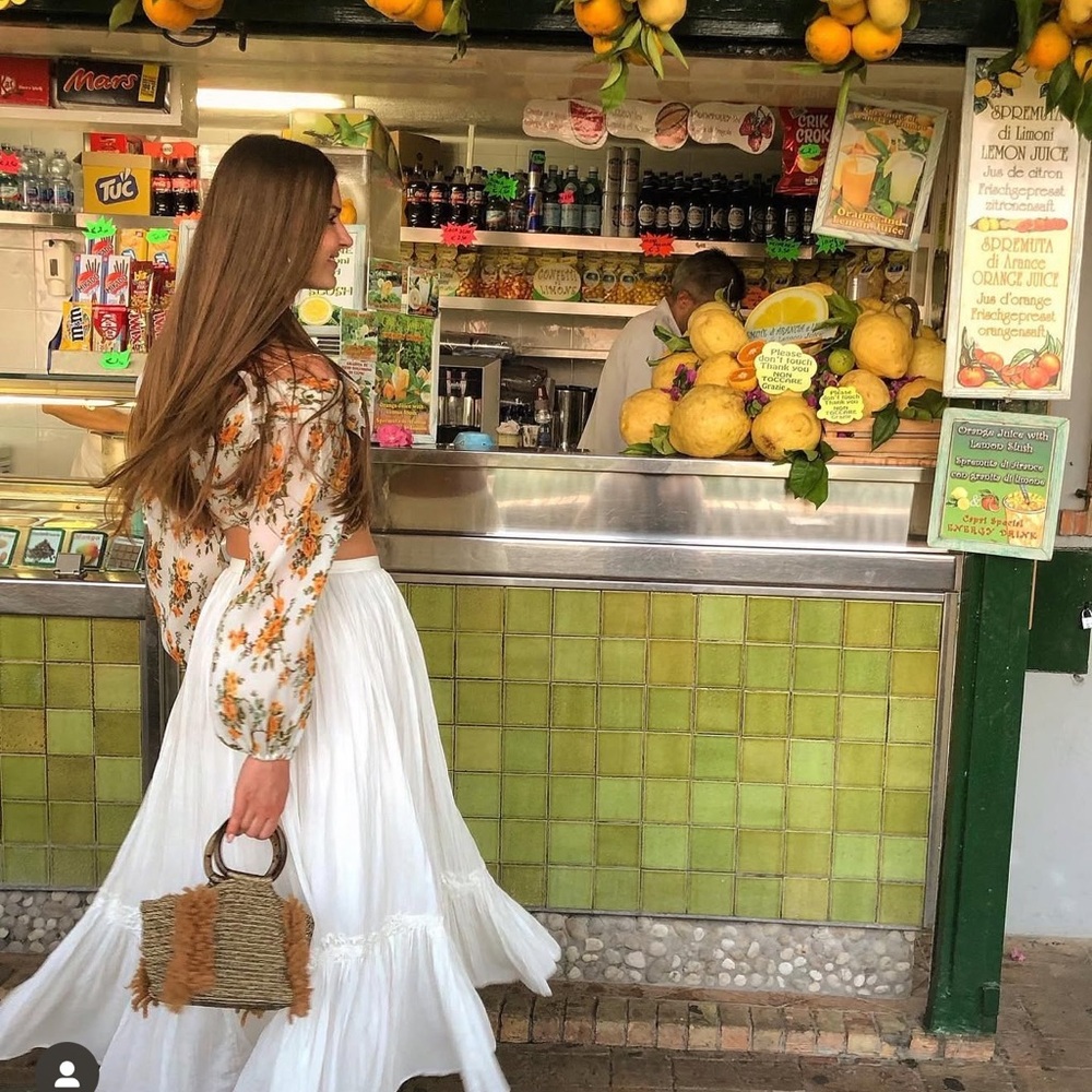 Polo by Ralph Lauren White Maxi Skirt